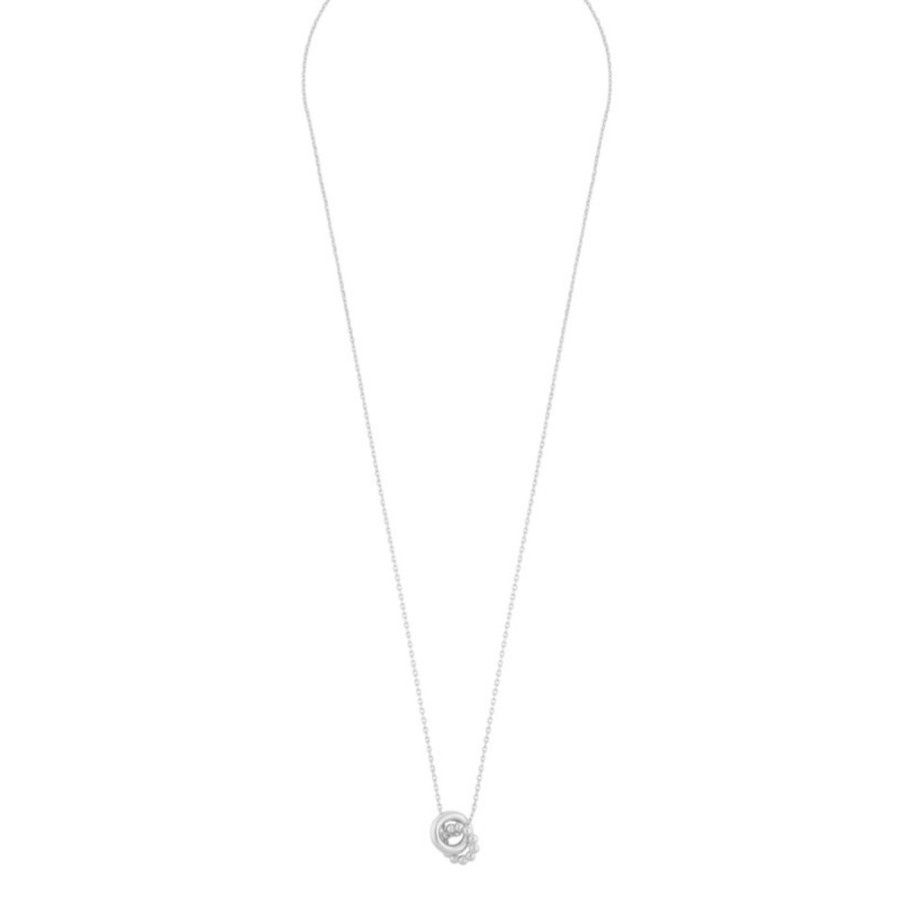 Naiset Snö of Sweden Kaulakorut | Kelly Pendant Ring 80 -Kaulakoru Hopea