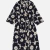 Koti Marimekko | Unikko-Kylpytakki Tummasininen