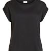 Naiset Vila Trikoopaidat Ja &Tunikat | Viellette Satin -T-Paita