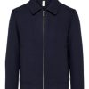 Miehet Selected Homme Talvitakit | Flip Wool Jkt -Takki Tummansininen
