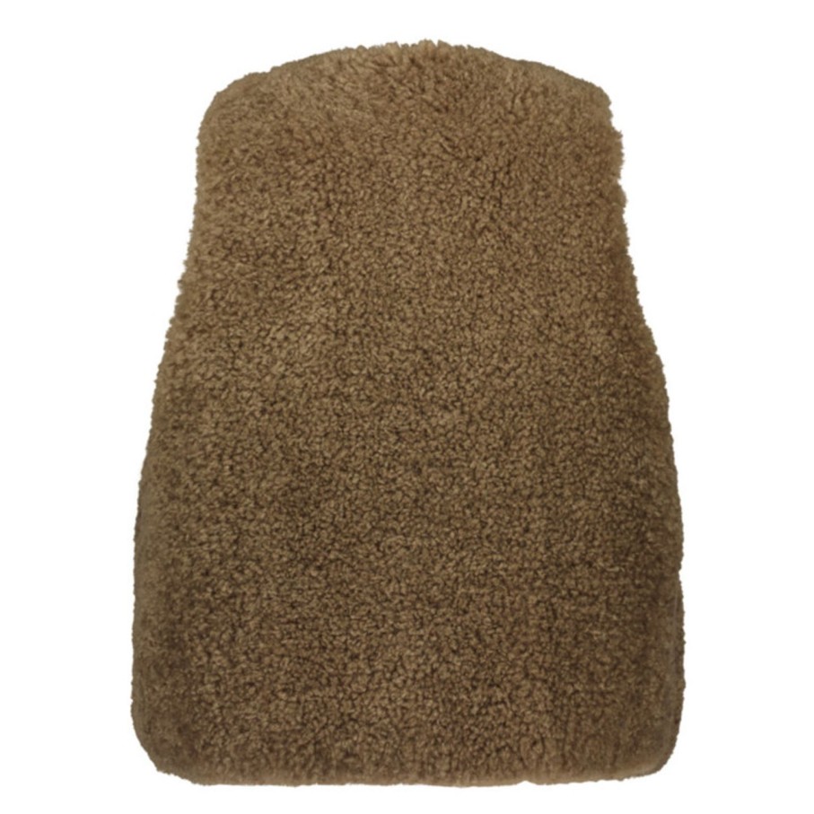 Naiset Gauhar Helsinki | Faux Fur -Tekoturkisliivi Ruskea