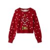 Lapset Name It | Nkfrimerry Short -Neule Punainen