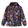 Lapset Name It Takit | Nkfalfa Autumn Flower -Softshell-Takki Tummansininen