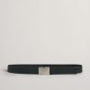 Miehet Gant Vyot Ja Olkaimet | Plaque Buckle -Vyo Musta