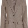 Naiset Tommy Hilfiger | Rwb Check Slim -Bleiseri Multicolor