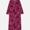 Naiset Marimekko Yoasut | Lae Pikkuinen Unikko -Yopaita Punainen