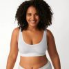 Naiset Sloggi Rintaliivit | Double Comfort Top -Liivitoppi Valkoinen