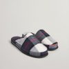 Miehet Gant Kotitossut | Flannel-Tohvelit Vaaleanruskea