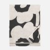 Koti Marimekko | Unikko-Kylpypyyhe 70X150Cm Black&White