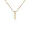 Naiset Ted Baker Kaulakorut | Gianni Gem Bar Pendant -Kaulakoru Vaaleanturkoosi