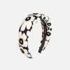 Naiset Marimekko Hiusasusteet | Margget Unikko -Hiuspanta Black&White
