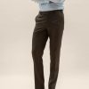 Miehet Turo Tailor Housut | Houston 5547 -Puvunhousut Ruskea